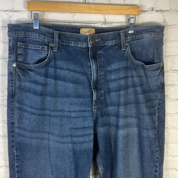 Wrangler Jeans 20X Style 42 Mens 40 x 36 Blue Denim Vintage Boot Cut - Picture 2 of 11